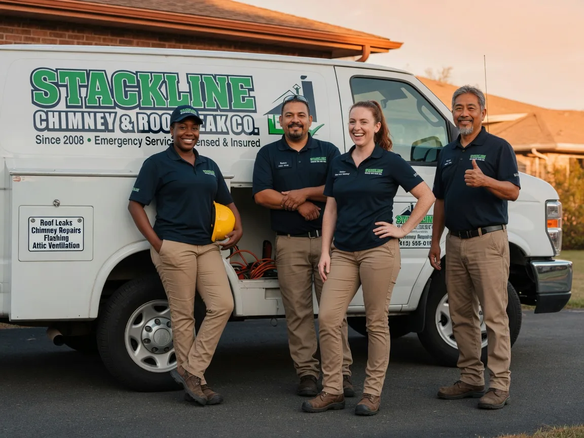 Chimney flashing repair company in South West City, MO